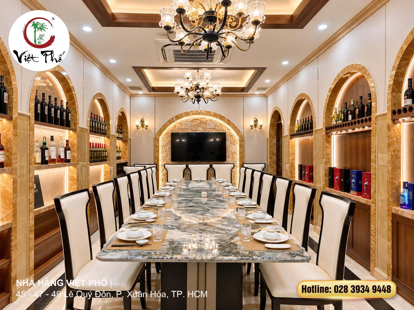 Phòng VIP Nhà Hàng Việt Phố – Sang Trọng, Riêng Tư & Tiện Nghi